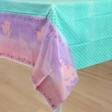 Mermaid Shine Table Cover Birthday Direct Mermaid Party Supplies Party Supplies Perfect Party