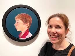 MAKING A MARK: Portrait Award 2024: Artists with their paintings