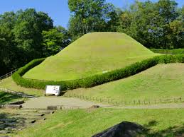Takamatsuzuka Tumulus exterior round tumulus Asuka Village national special historic site