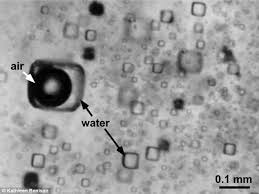 Another experimental piece to test out a script i was developing. Air Bubbles Trapped In Rock 800m Years Ago Show Oxygen Arrived On Earth Earlier Than Thought Daily Mail Online