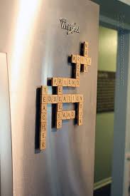 I am totally geeking out over it! Diy Refrigerator Scrabble Game Crafts By Amanda