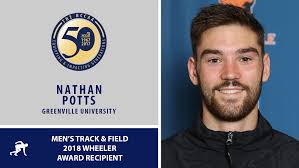 Nathan Potts Named 2018 Men's Track & Field Wheeler Award Recipient