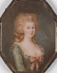 Marie Antoinette With Her Natural Hair Coulour Marie Antoinette Miniature Portraits History