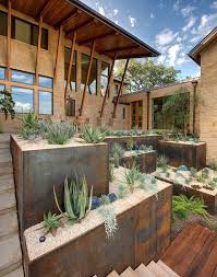 Xeriscape landscaping or, simply, xeriscaping, by definition is landscaping designed specifically for areas that are susceptible to drought, or for properties where water conservation is practiced. 50 Modern Front Yard Designs And Ideas Renoguide Australian Renovation Ideas And Inspiration