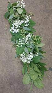 Fresh Eucalyptus Green Garland For Weddings Table Runners Wedding Wedding Flowers Wedding Centerpieces