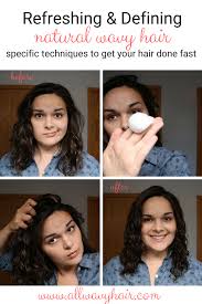 How To Refresh Wavy Hair In 2 Minutes All Wavy Hair Curly Hair Styles Wavy Hair Care Natural Wavy Hair