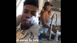 Blueface Cleaning Lady Babydaddy Tries To Expose Her For Having Sex With Blueface Rocky Denies It Youtube