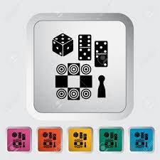 Maybe you would like to learn more about one of these? Juegos De Mesa Individual Icono De Plano Sobre El Boton Ilustraciones Vectoriales Clip Art Vectorizado Libre De Derechos Image 41188669