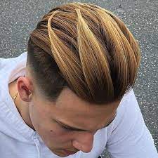 60 Hair Color Ideas For Men You Shouldn T Be Afraid To Try Men Hairstyles World Cool Hairstyles Side Part Haircut Fade Haircut