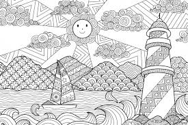 Manga da disegnare facili e disegni facili ma belli punchbuggylife. Disegni Mare Da Colorare Antistress Donnad