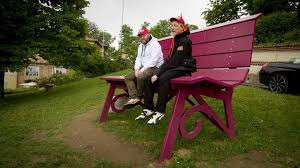Maybe you would like to learn more about one of these? The Giant Benches That Make Adults Feel Like Children Bbc News
