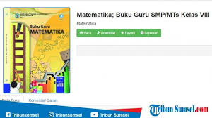 Pada kesempatan kali ini, saya akan berbagi materi matematika kelas 7 semester 2, yaitu tenta. Download Buku Guru Matematika Smp Mts Kelas 7 Dan 8 Buka Link Di Sini Tribun Sumsel
