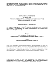 Such payment of dividends out of capital represents a return or withdrawal of part of the amount originally invested or from any capital. Https Www Eunittrust Com My Pdf Prospectus 0020302015 P Pdf