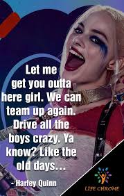 Harley Quinn Find What You Love And Let It Kill You Tattoo Pin On Harley Quinn Quotes