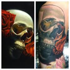 First Session Done This Is On My Inner Upper Left Arm Painful Lol Painting And Tattoo By Carlos Rojas Started 12 30 12 Carlos Rojas