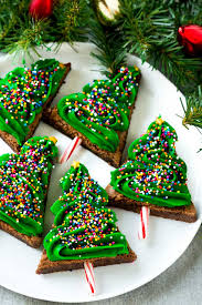 Freeze in pan 30 minutes. Christmas Tree Brownies Dinner At The Zoo