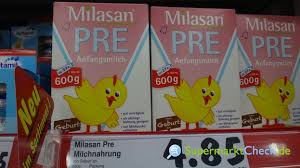Milasan pre, 4er pack (4 x 500 g) milasan 3, 4er pack (4 x 500 g) milasan 1 1x500 g. Milasan Pre Anfangsmilch Von Geburt An Bewertungen Angebote Preise