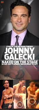 Johnny Galecki, Star Of The Big Bang Theory, Naked On The Stage In His  Gay-Themed Broadway Play! - QueerClick