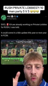 5 v 5 10 man party in rush FC 25 😭