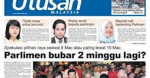 For faster navigation, this iframe is preloading the wikiwand page for utusan malaysia. Kedahkini Pengedar Surat Khabar Sabotaj Utusan Malaysia