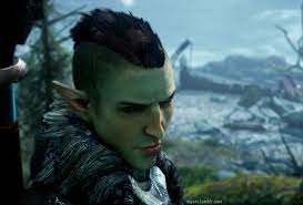 Solas's new hairstyle! I've been teaching myself