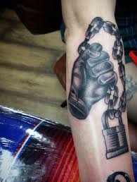 Perhaps you are thinking that it is a good tattoo to show off your religious beliefs. 40 Chain Tattoos For Men Manly Designs Linked In Strength