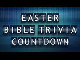 Only true fans will be able to answer all 50 halloween trivia questions correctly. Easter Bible Trivia Countdown Rob Perry Worshiphouse Media