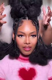 Puffy Ends Box Braids