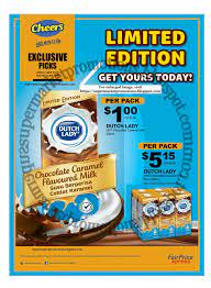 Cheers Ntuc Fairprice Xpress Fairprice Xpress Supermarket Promotion Cheers Limited Edition Dutch Lady Uht Chocolate Caram Dutch Women Cheer Chocolate Flavors
