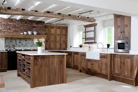 Solid Wood Walnut Kitchen Simon Mcconville Kitchens And Furniture