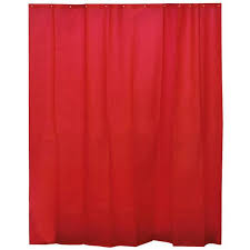 54 x 78 size shower curtains. Solid Eva 71 In X 78 In Red Solid Bath Shower Curtain 1101130 The Home Depot