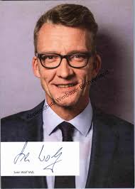 Original Autogramm Sven Wolf MdL SPD /// Autogramm Autograph signiert  signed signee von Wolf, Sven :: Signatur des Verfassers  Manuskript&nbsp;/&nbsp;Papierantiquität