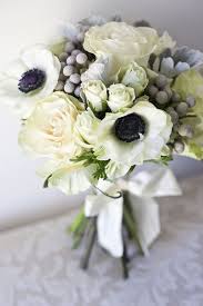 Hand painted photographer logo with floral illustration isolated on white floral pattern with anemones flowers. Bouquets With Anemones Bouquets New Model