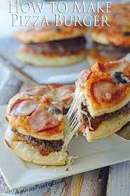 Pizza Burger Recipe Recipe Pizza Burgers Pizza Burgers Recipe Recipes