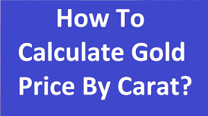 How To Calculate Gold Price By Carat 22 20 18 Youtube