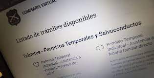 Los permisos solo permiten desplazamientos durante el día (entre 5:00 am y 10:00 pm). Mira Las Nuevas Condiciones Para La Comisaria Virtual Solo Dos Permisos Semanales