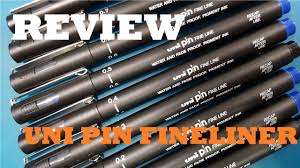 Met zijn gekalibreerde punt en super ink garandeert hij permanente, intense, scherpe en nauwkeurige lijnen. Review Uni Pin Fine Line Fineliner Youtube