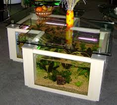 Table Aquariums Mebel Aquarium Ukiran Kayu