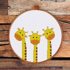 Maybe you would like to learn more about one of these? Three Giraffes Cross Stitch Pattern