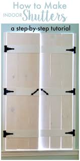 How To Make Wooden Shutters In Six Steps Indoor Shutters Diy Shutters Wooden Shutters