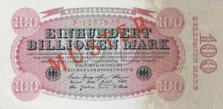 Neuer 100 euroschein bei amazon. R 125m1 100 Billionen Mark 1923 Muster 1