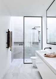 100+ fresh ways to decorate with black and white 110 photos. Bathroom Design Idea Black Shower Frames House Bathroom Small Bathroom Remodel Bathrooms Remodel