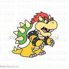 Bowser Super Mario Bros Svg Dxf Eps Pdf Png Bowser Mario Bros Super Mario Bros