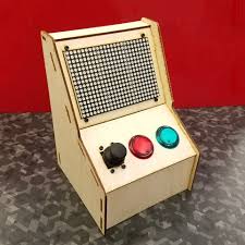 3 building a tabletop cabinet from plywood. Maker Faire Arduino Based Mini Arcade Cabinet