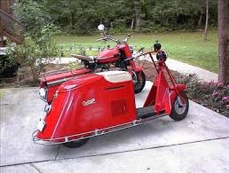 1947 Cushman Motor Scooters Scooter Bike Retro Scooter