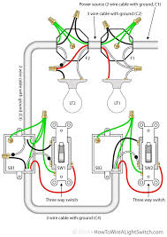 Learn how to wire a basic light switch and a 3 way switch with our switch wiring guide. Wiring Diagram For 3 Way Switch With 4 Lights Http Bookingritzcarlton Info Wiring Diagram For 3 Home Electrical Wiring Electrical Wiring Light Switch Wiring