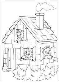 The three little pigs 6. Printable Coloring Pages Three Little Pigs 5