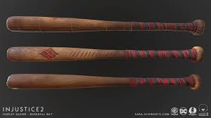 3d baseball bat models are ready for animation, games and vr / ar projects. Sara Schwartz Injustice 2 Harley Quinn S Baseball Bat