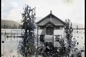 B.C. STORM: Historic photos reveal canoe commutes, sturdy structures during  historic Harrison Mills floods