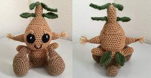 Knitted mandrakes from harry potter! Mandrake Root Amigurumi By Jbcrochetwizard On Deviantart